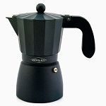 Cafetera italiana Oroley Touareg, negra