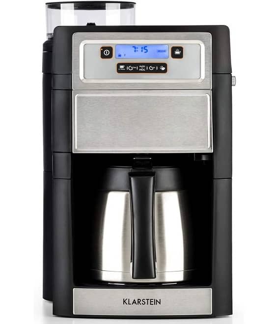 Klarstein Aromatica II Thermo - Máquina de café con molinillo cónico