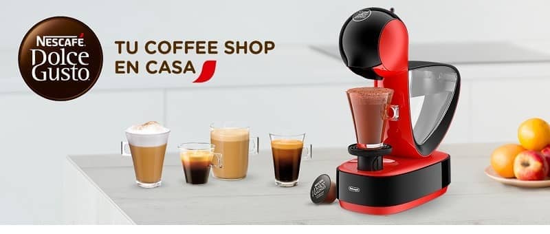 Cafeteras Nestlé Dolce Gusto - Krups y De'Longhi