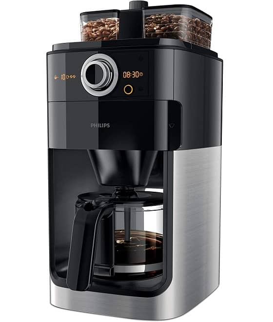 Philips Grind & Brew HD7769/00 cafetera de goteo con molinillo integrado