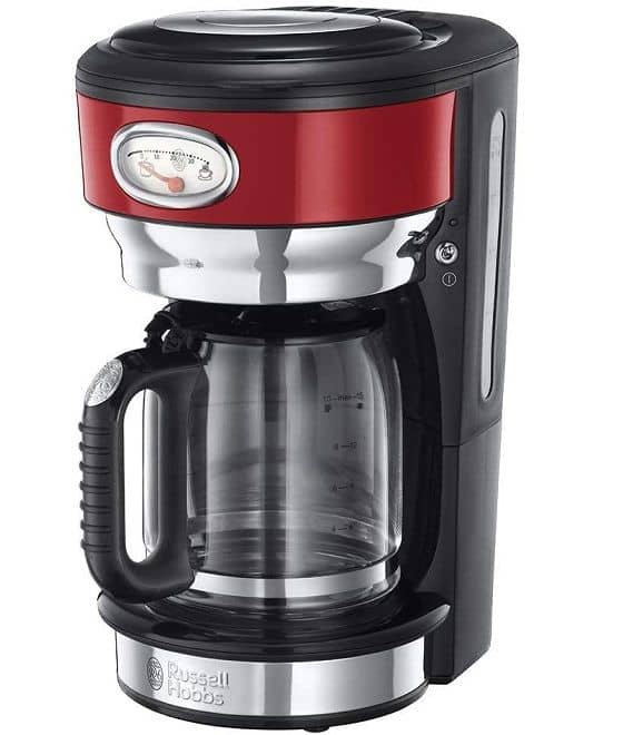Russell Hobbs Retro Ribbon Red 21700-56 Cafetera de Goteo
