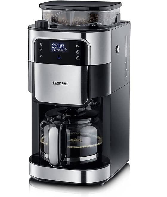 Severin KA 4813 - Cafetera con molinillo integrado